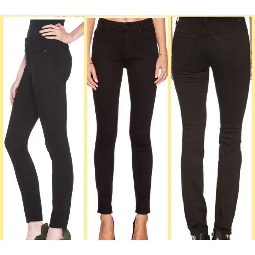 Mother the looker A Model Spy black  jeans sz 28